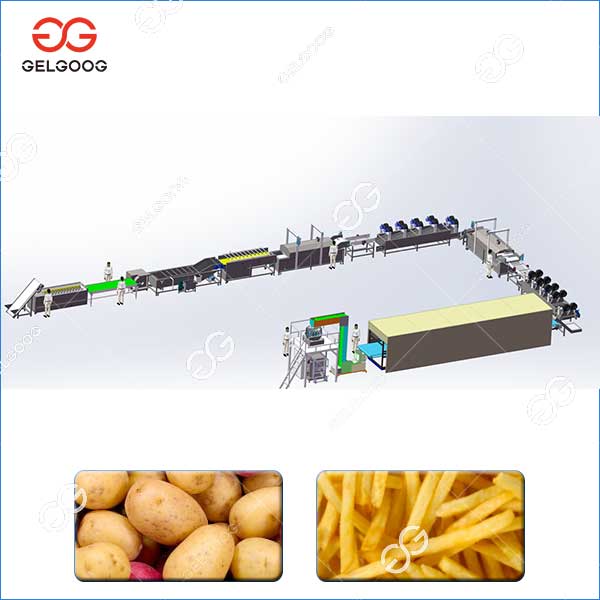 French Fries Making Machine Commercial 